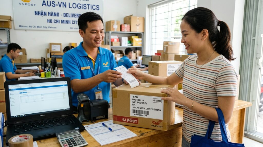 Gửi Hàng Từ Úc Về Việt Nam