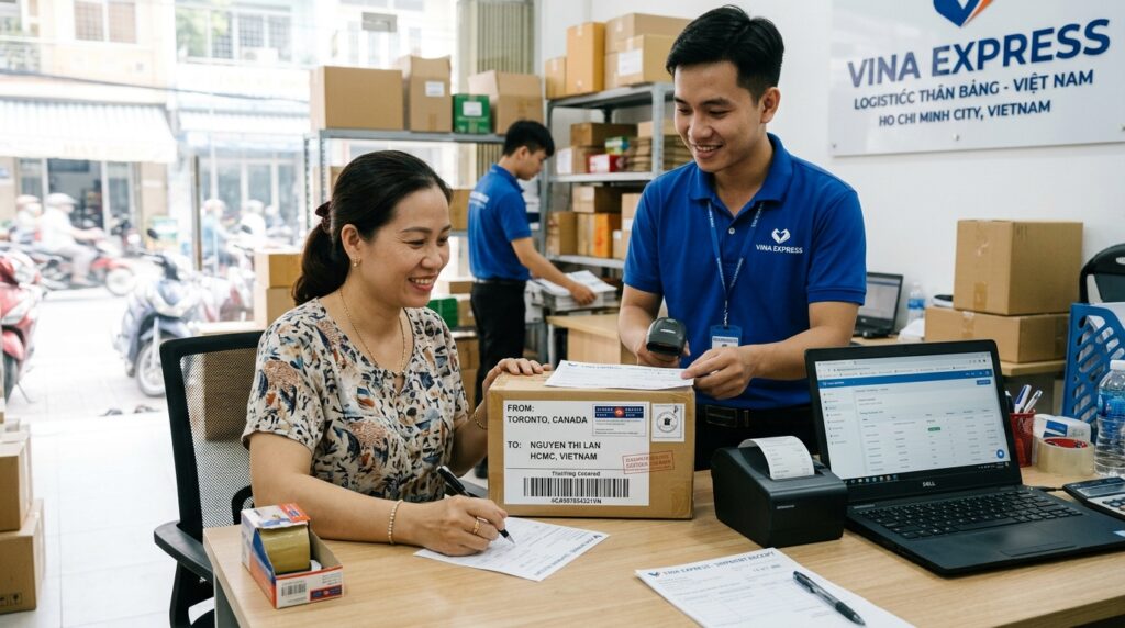 Gửi Hàng Từ Canada Về Việt Nam