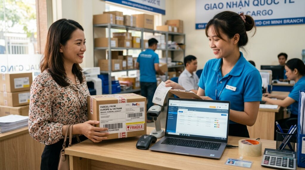 Gửi Hàng Từ Châu Âu Về Việt Nam