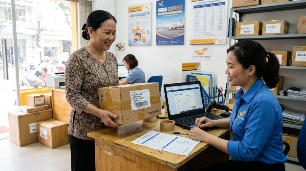Ship Hàng Đi Dubai Hai Chiều