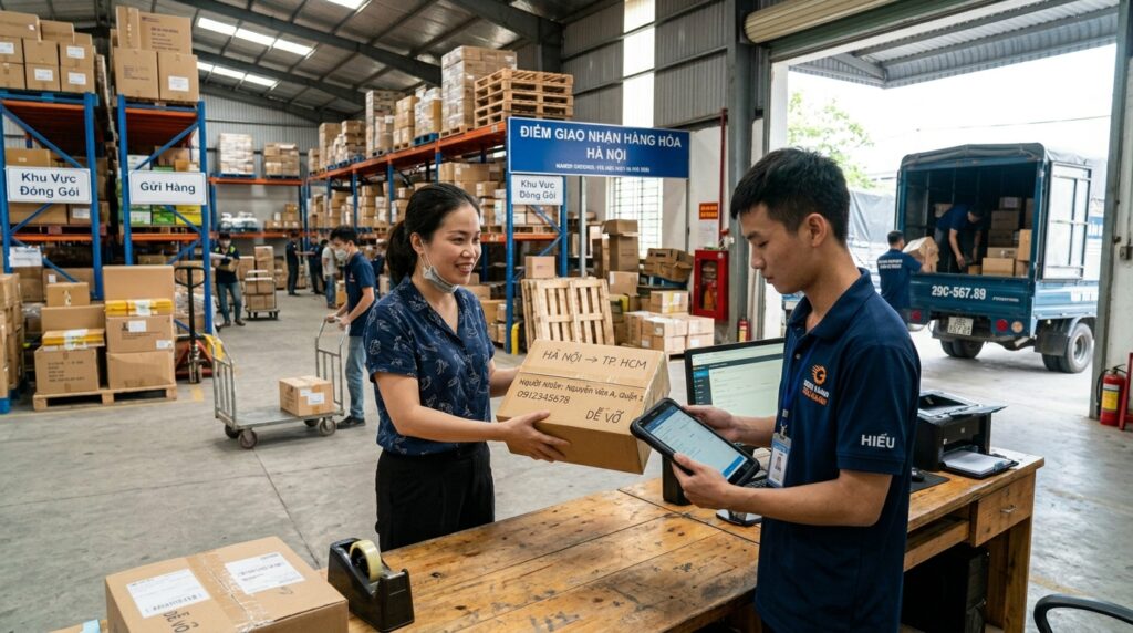 Gửi Hàng Từ Hà Nội Vào TP.HCM