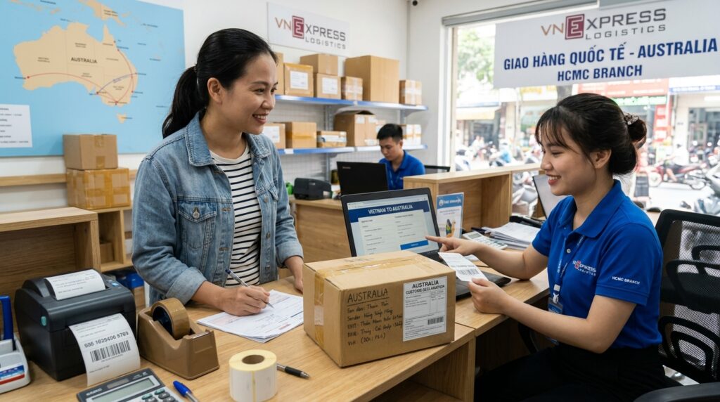 Gửi Hàng Từ Việt Nam Đi Úc