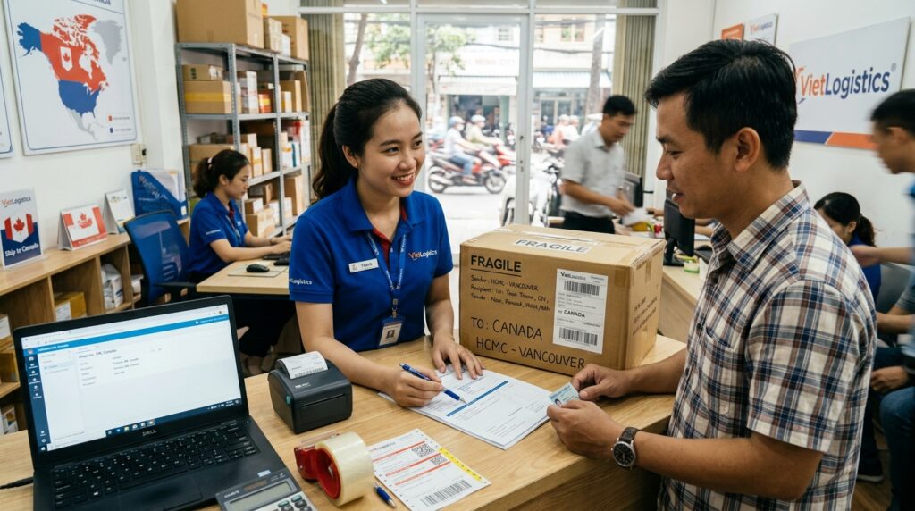 Gửi Hàng Từ Việt Nam Đi Canada