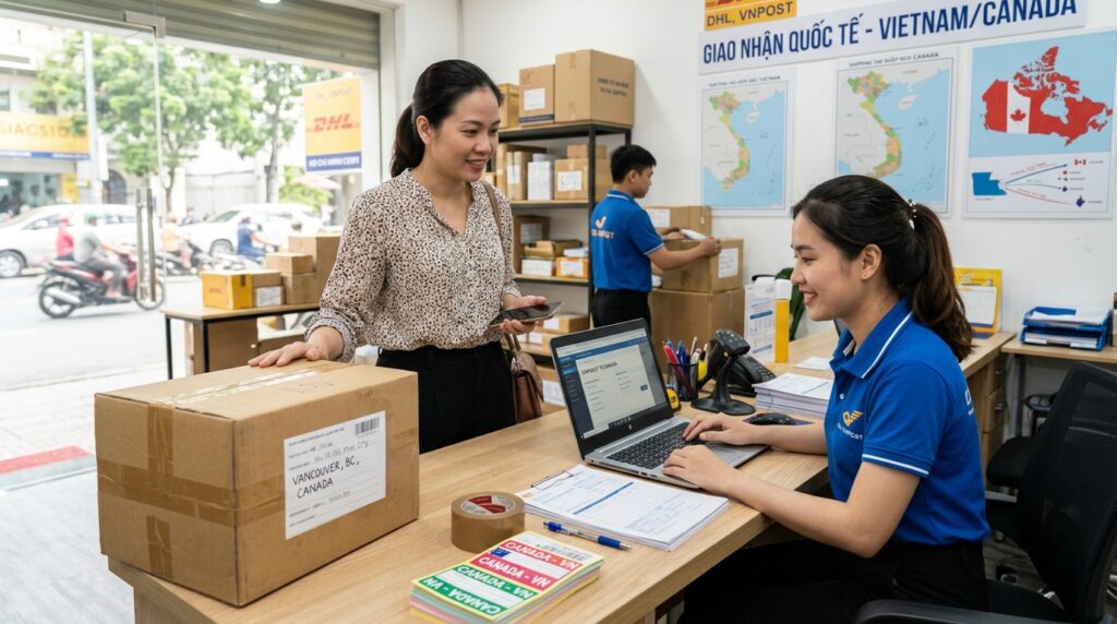 Gửi Hàng Từ Việt Nam Đi Canada