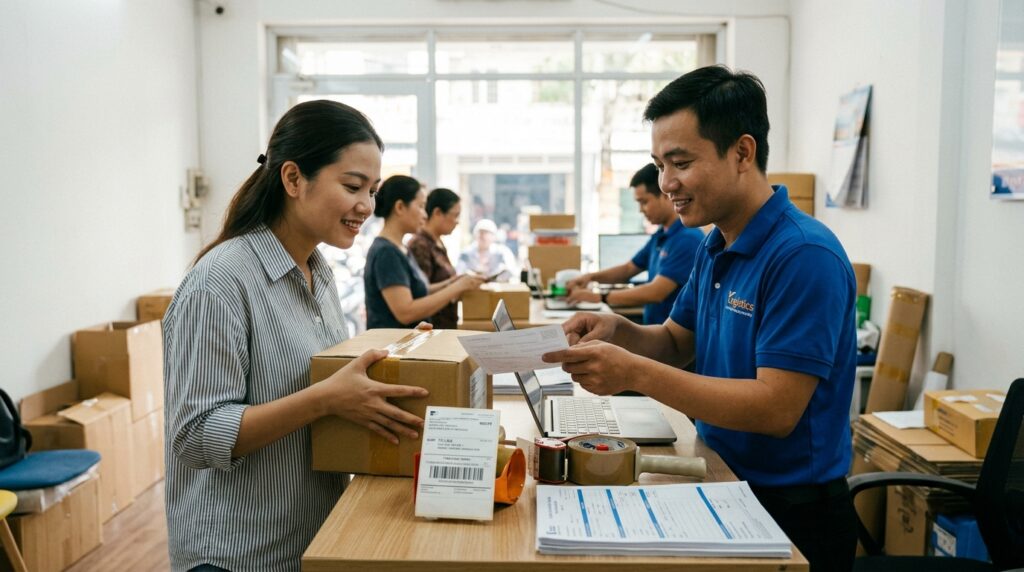 Ship Hàng Đi Mỹ Hai Chiều