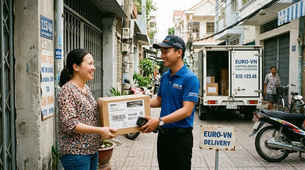 Gửi Hàng Từ Châu Âu Về Việt Nam