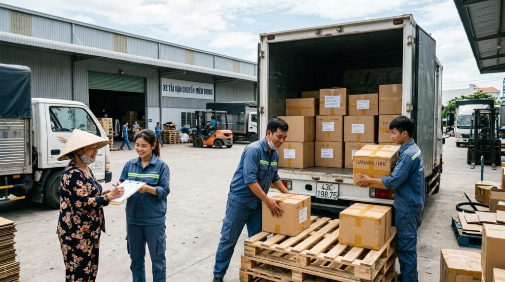 Vận Chuyển Hàng Hóa Đi Các Tỉnh Miền Trung