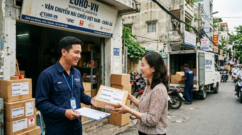 Ship Hàng Đi Châu Âu Hai Chiều