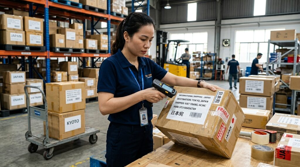 Ship Hàng Đi Nhật Hai Chiều