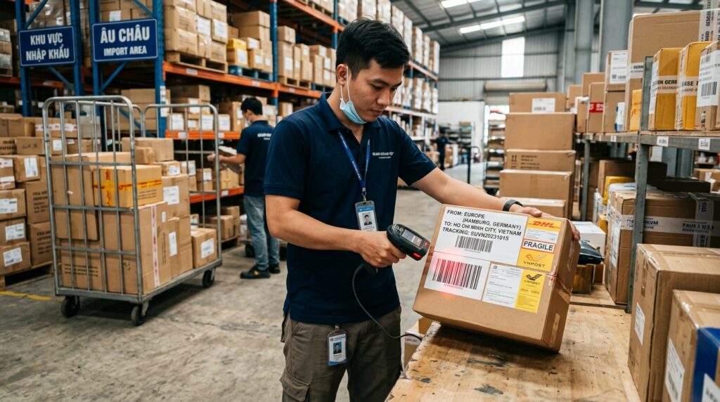 Gửi Hàng Từ Châu Âu Về Việt Nam