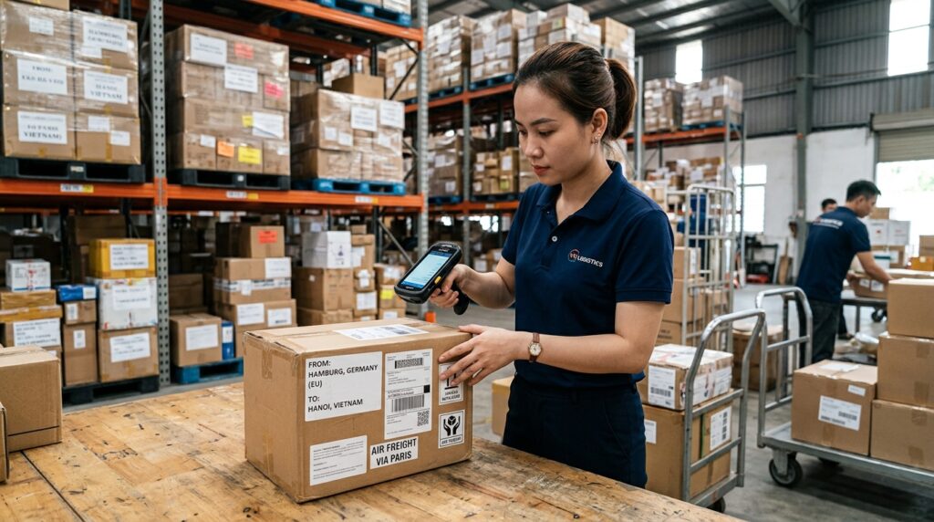 Gửi Hàng Từ Châu Âu Về Việt Nam