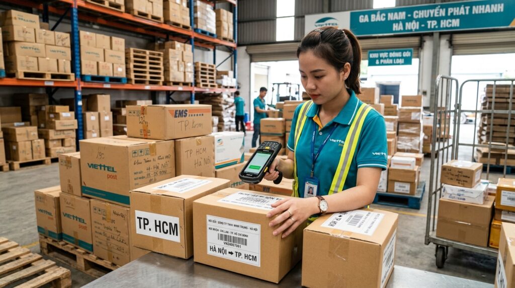 Gửi Hàng Từ Hà Nội Vào TP.HCM