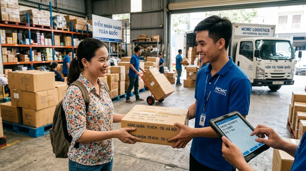 Dịch Vụ Vận Chuyển Hàng Hóa Tại TP.HCM Đi Toàn Quốc