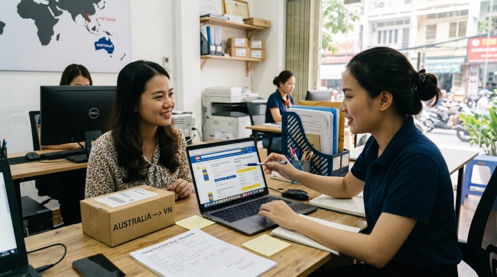 Mua Hàng Hộ Từ Úc