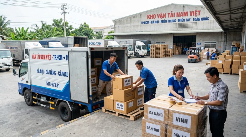 Dịch Vụ Vận Chuyển Hàng Hóa Tại TP.HCM Đi Toàn Quốc