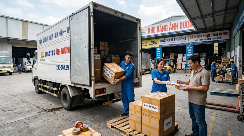 Gửi Hàng Từ Hà Nội Vào TP.HCM